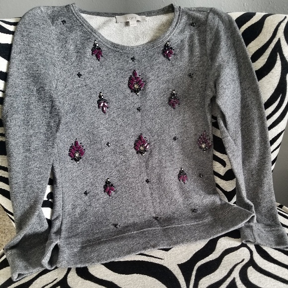 Ann Taylor Sweaters - NWOT Classy Bejeweled Ann Taylor Loft Sweater